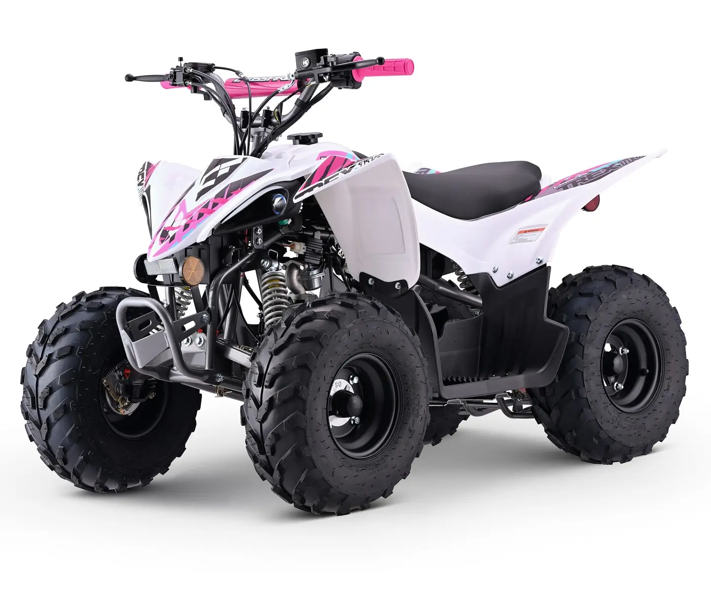 Crossfire x40 ATV 4wd  in red full side view