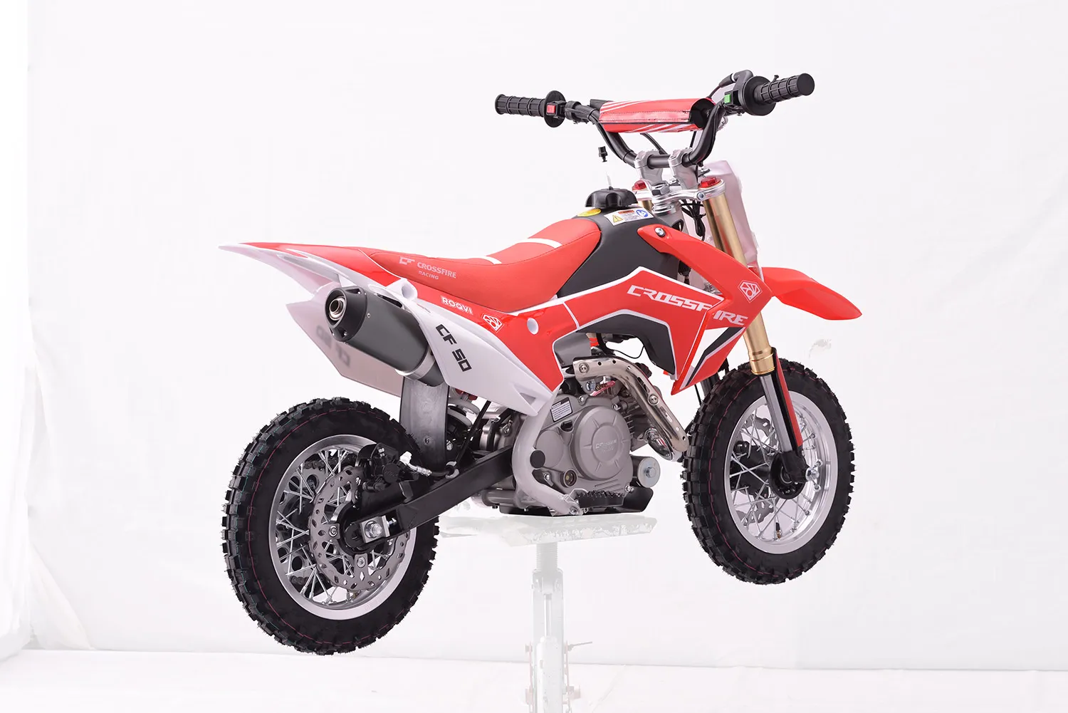 crossfire cf50 motorbike dirt children kids white