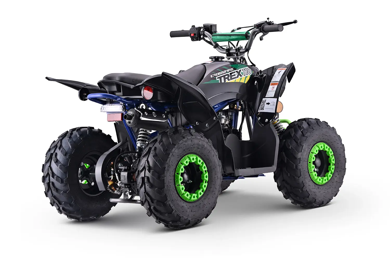 Crossfire x40 ATV 4wd  in red full side view