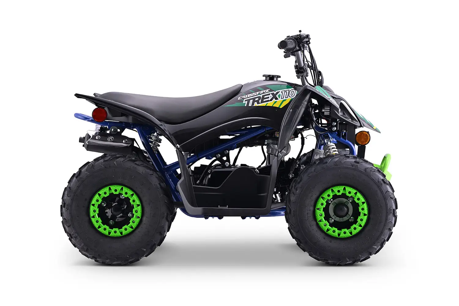 Crossfire x40 ATV 4wd  in red full side view
