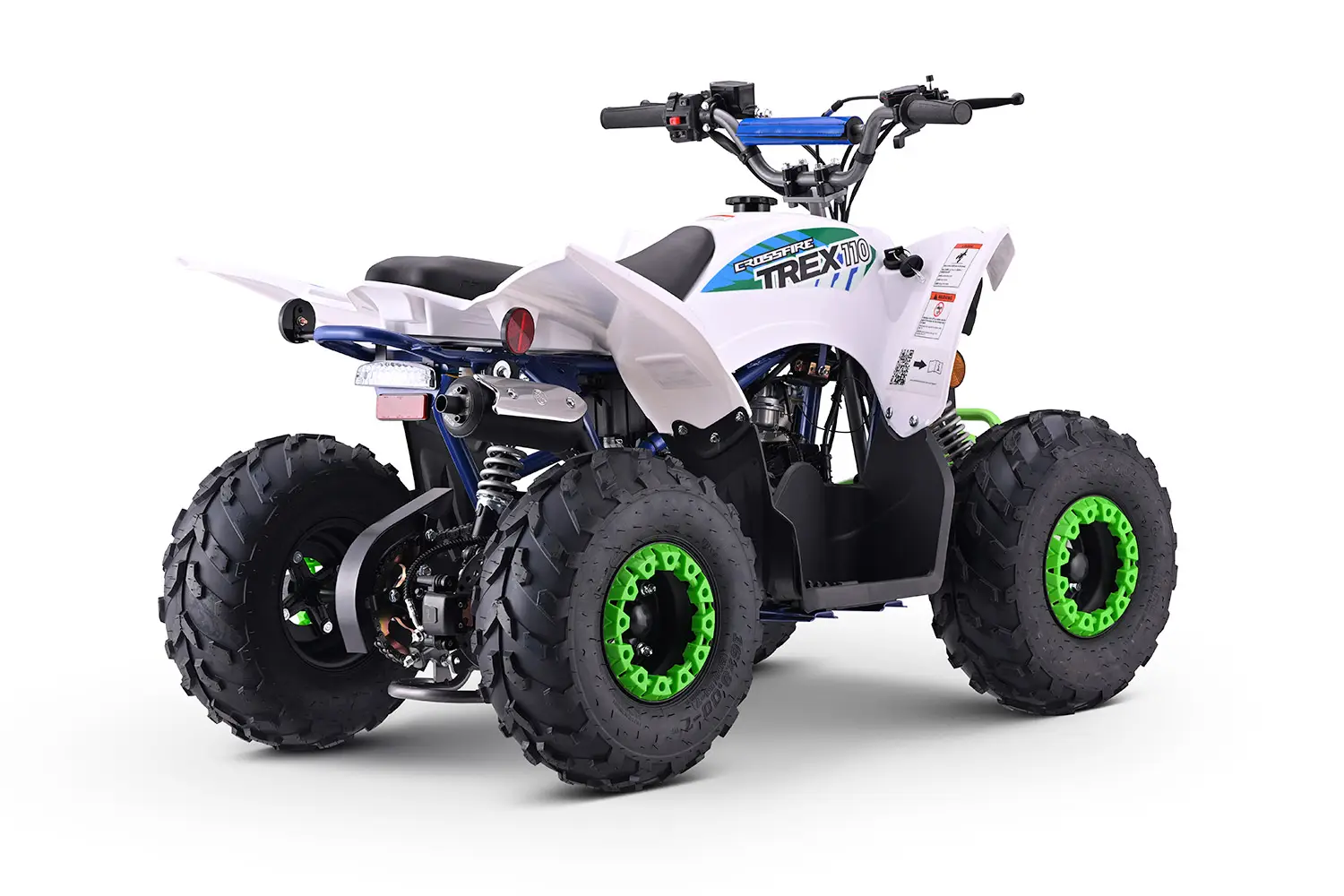 Crossfire x40 ATV 4wd  in red full side view