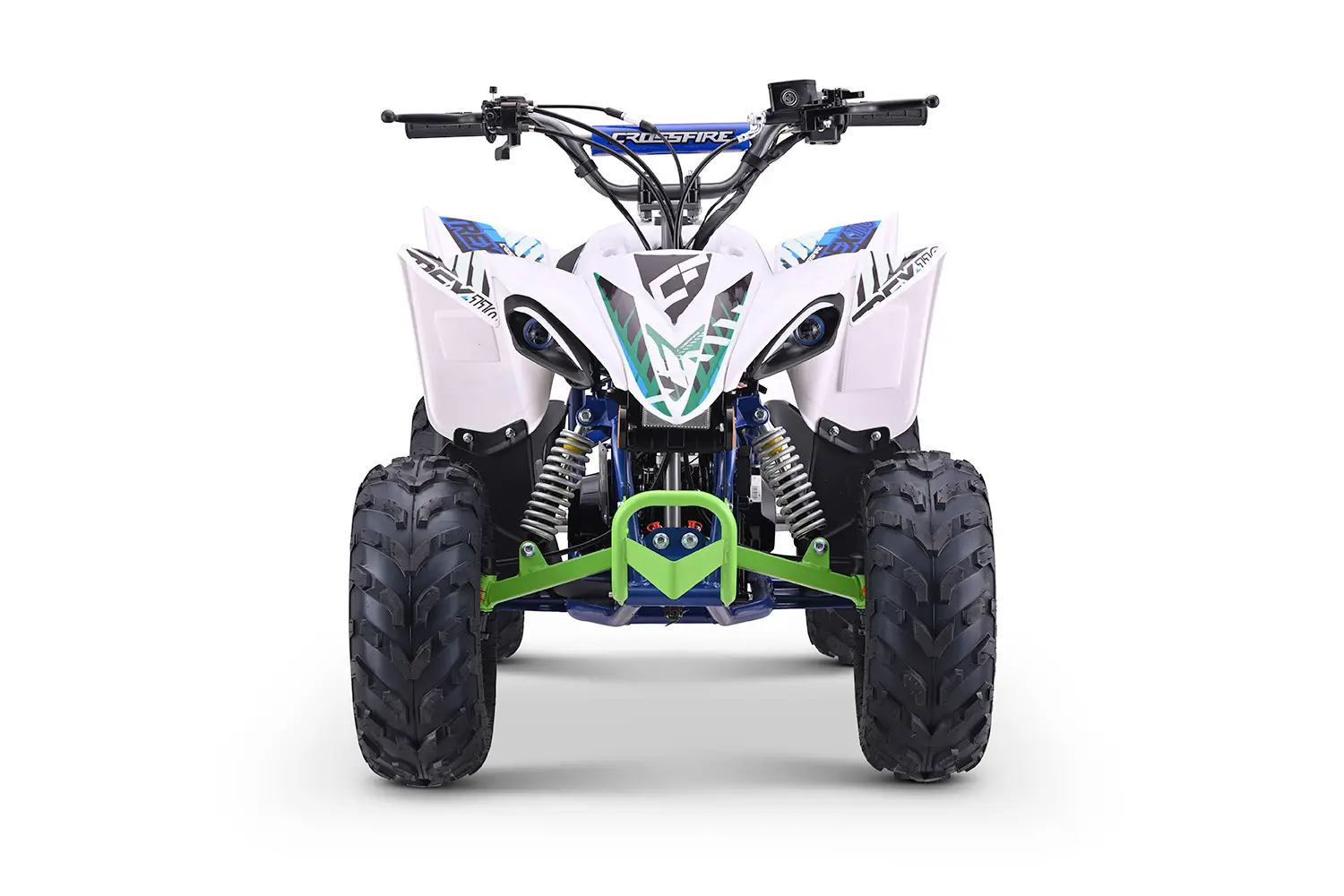 Crossfire x40 ATV 4wd  in red full side view