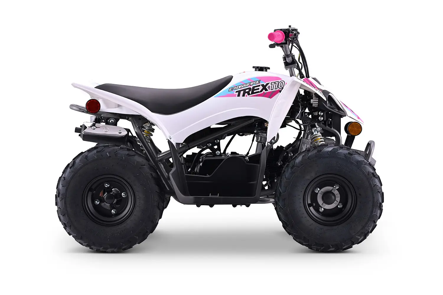 Crossfire x40 ATV 4wd  in red full side view