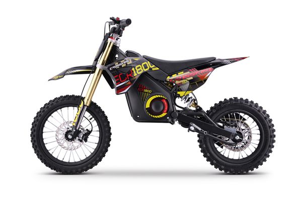 crossfire ecr1800 electric motorbike red side