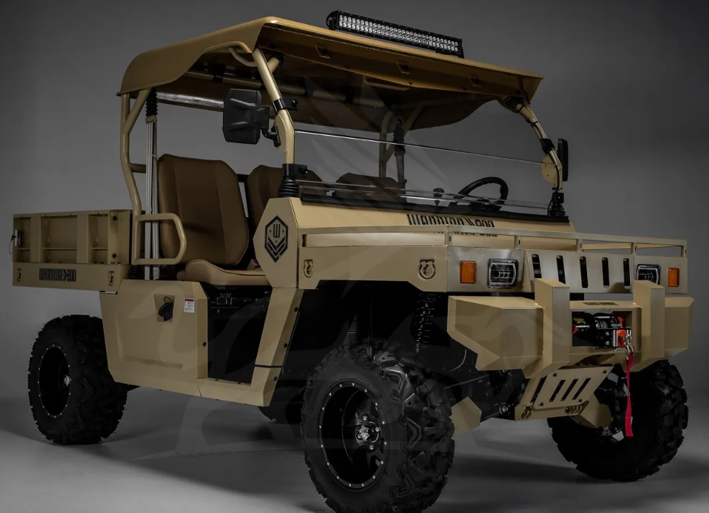 Odes Warrior MV800 front sige angle