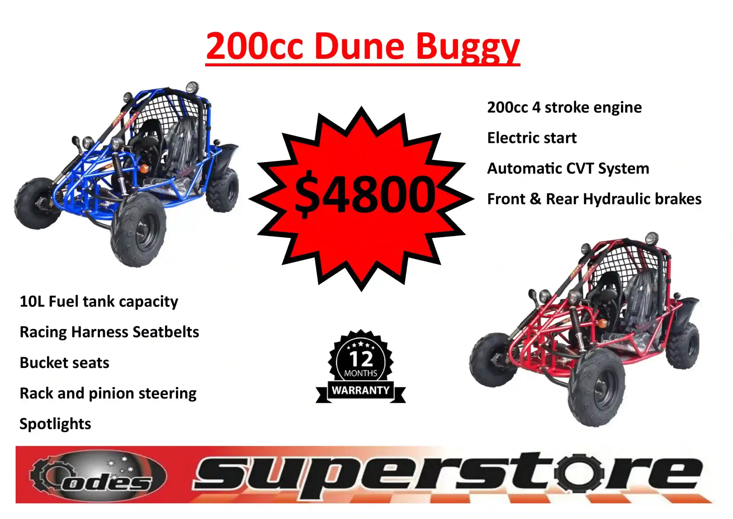 Dune Buggy 2023 rate