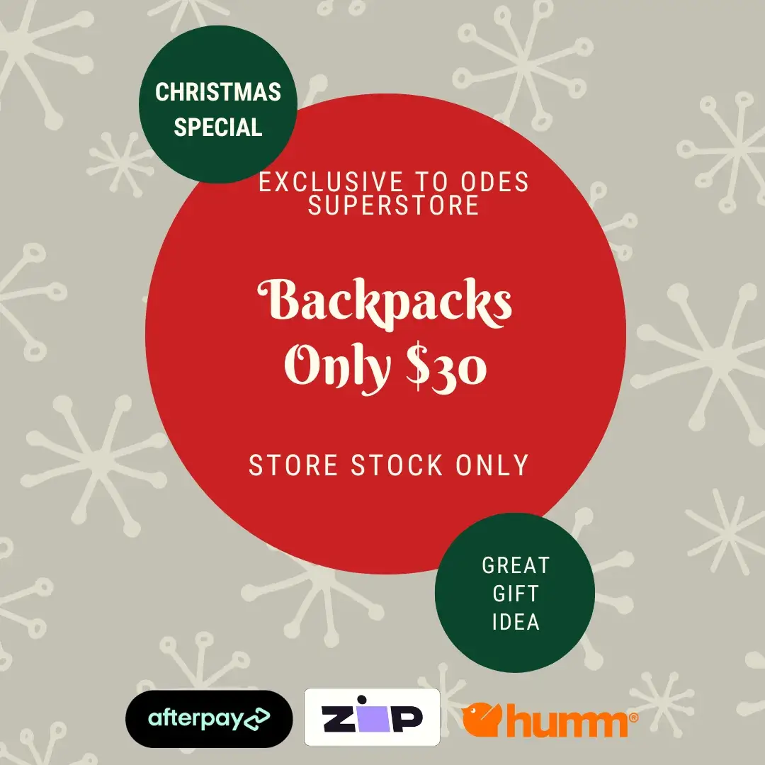 Odes Superstore Christmas Backpacks Special